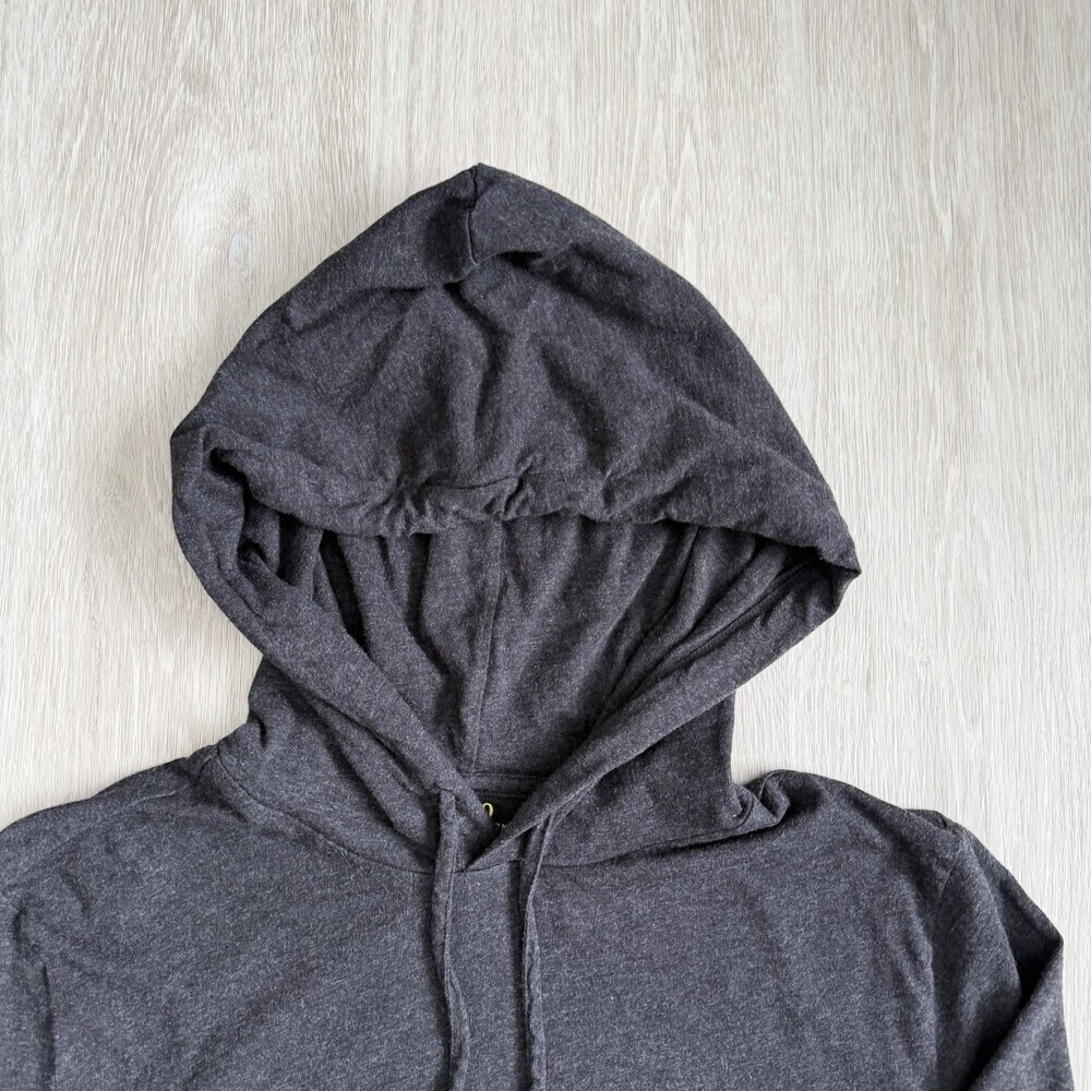 Polo Ralph Lauren Hoodie Men's Small Grey Charcoal Long Sleeve T-Shirt Pullover - Picture 5 of 11